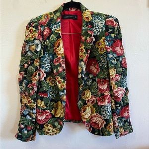 Zara Floral Blazer - Small